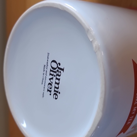 JAMIE OLIVER "Fruity and Fresh Just Like My Tea" Set Of 2 Ceramic Mugs - Picture 16 of 16